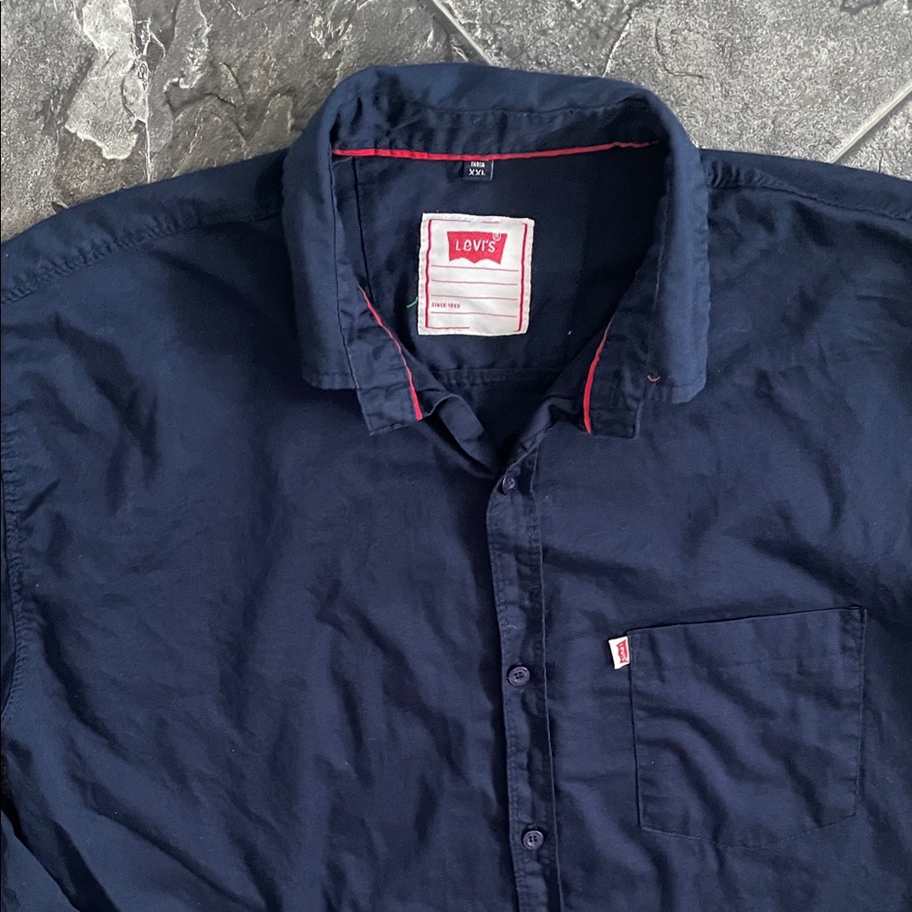 LEVI’S Classic One Pocket Standard Fit Button-up 100% Cotton Urban Indie Shirt